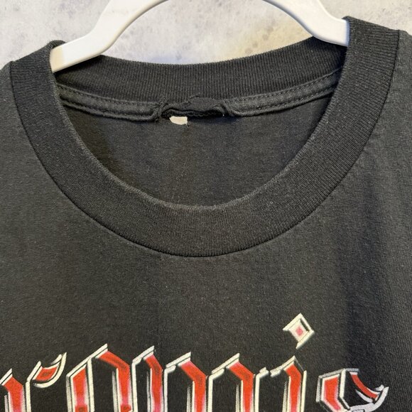 Broken Promises T Shirt Mens 2XL Black Moshpit Black Short Sleeve - Picture 3 of 15